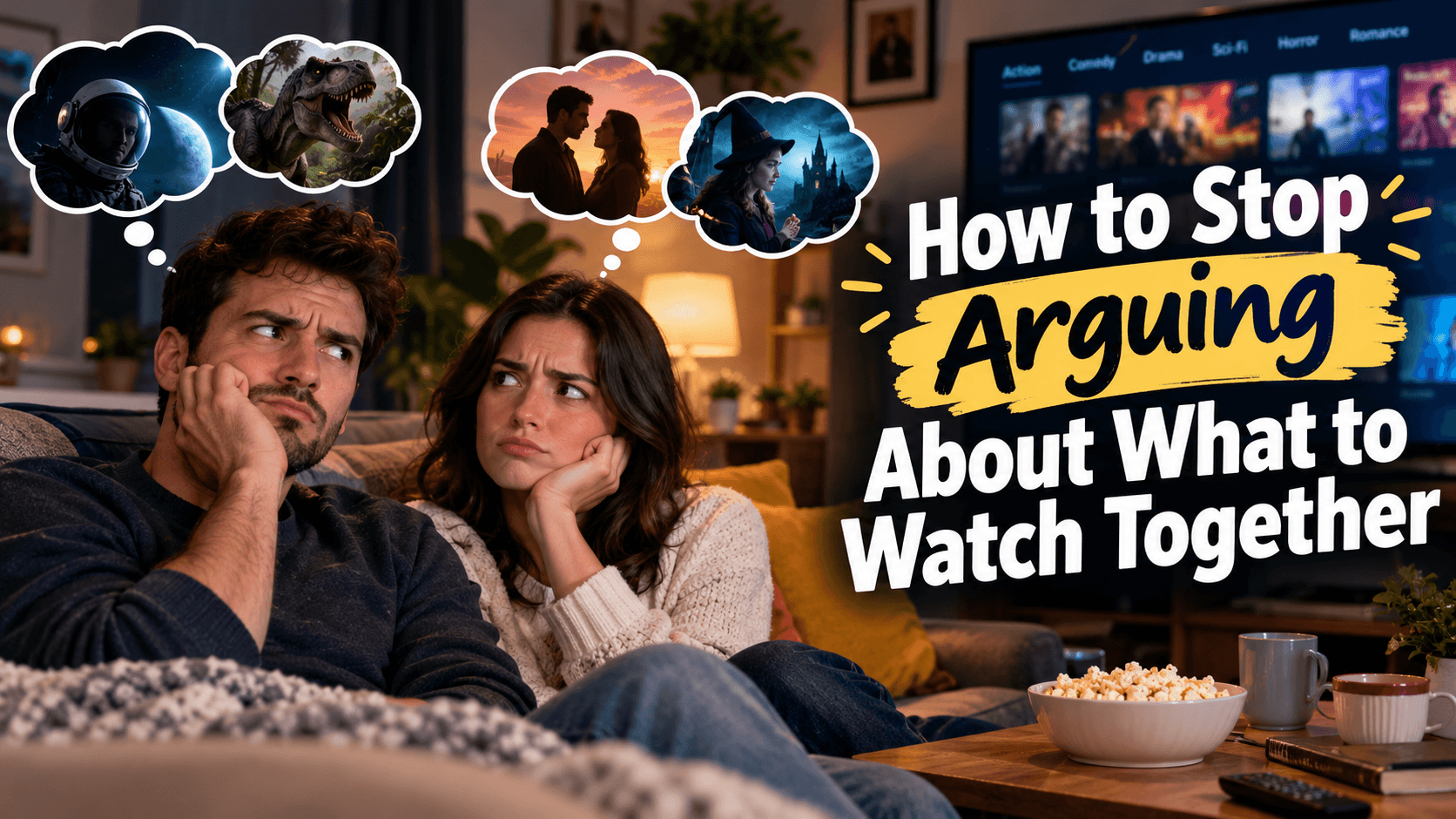 stop arguing what to watch together